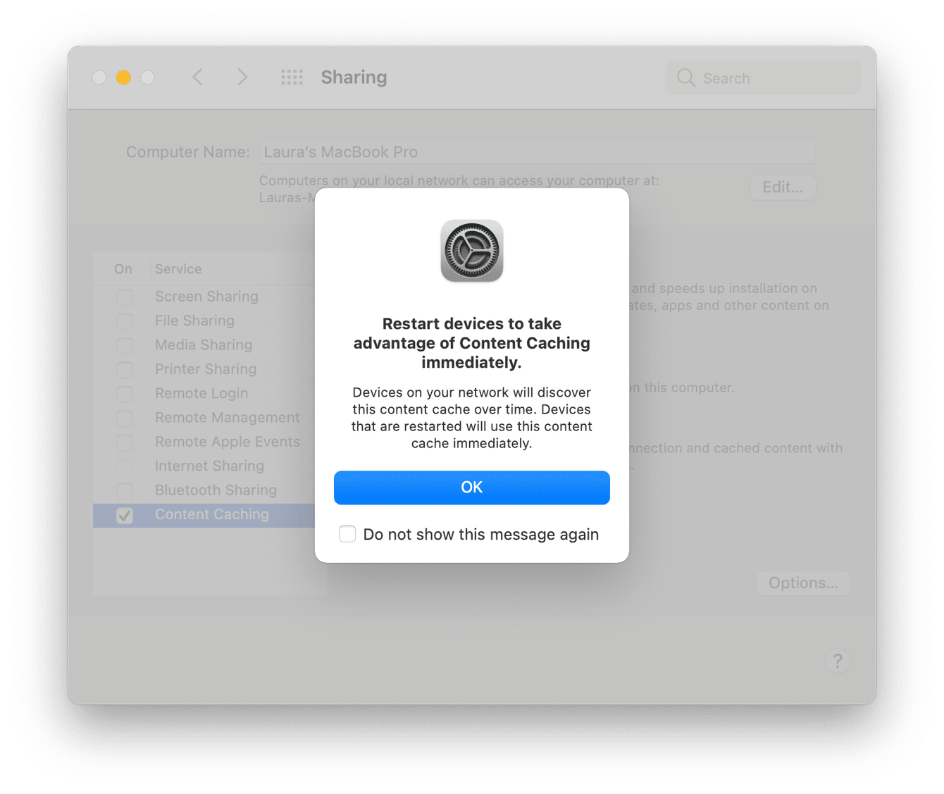 downloading messages for mac