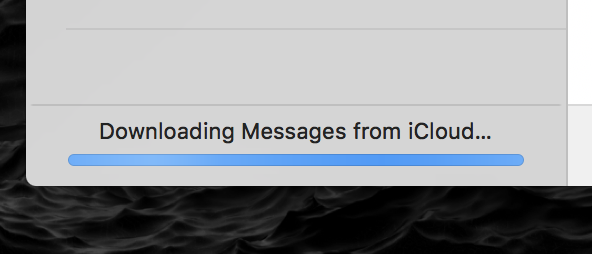 downloading messages for mac